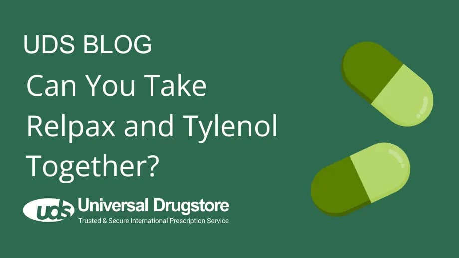 Can You Take Relpax and Tylenol Together?