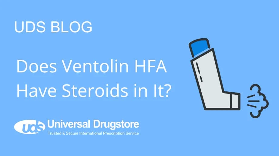 Does Ventolin HFA Have Steroids in It?
