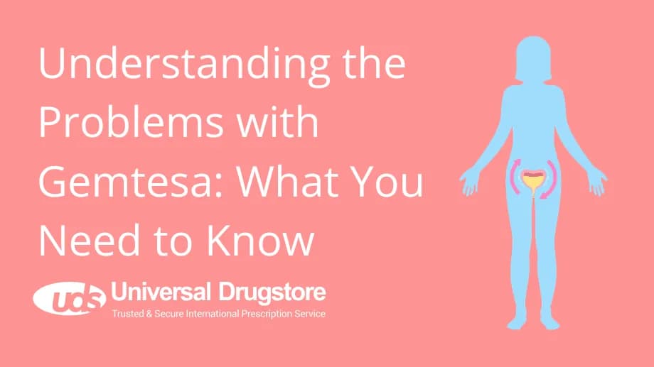 Understanding the Problems with Gemtesa: What You Need to Know
