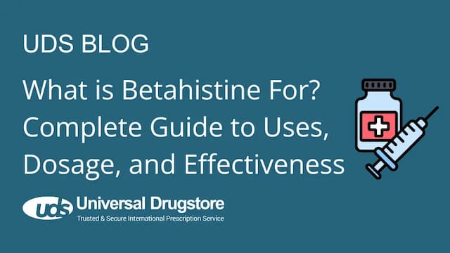 What is Betahistine For?
