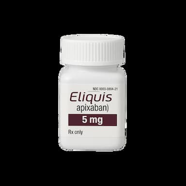 Buy Eliquis Eliquis apixaban tablets are prescription blood thinners for stroke and clot prevention.