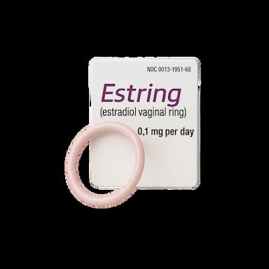 Buy Estring Estring vaginal ring with estradiol is for menopause symptom relief